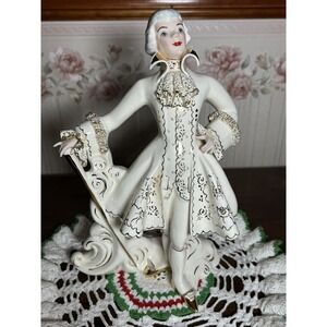 Vintage Pasadena Florence Ceramics Figurine of Louis XVI